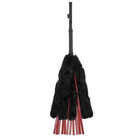 saffron faux fur flogger